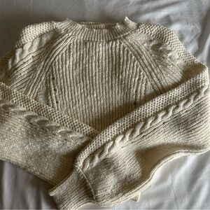 Harper open knit sweater